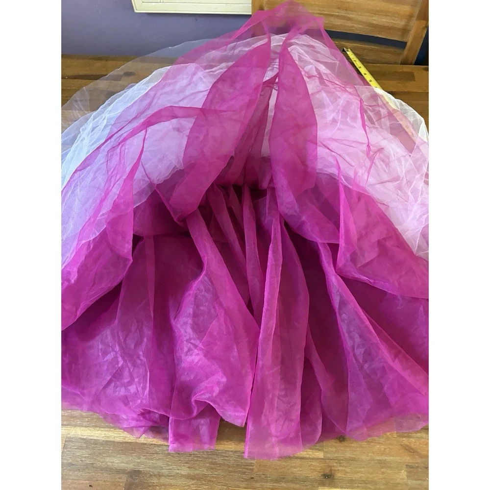 Weissman Costumes Dance Girls Ballet Tutu‎ Dress Size LC Ballerina Pink Magenta